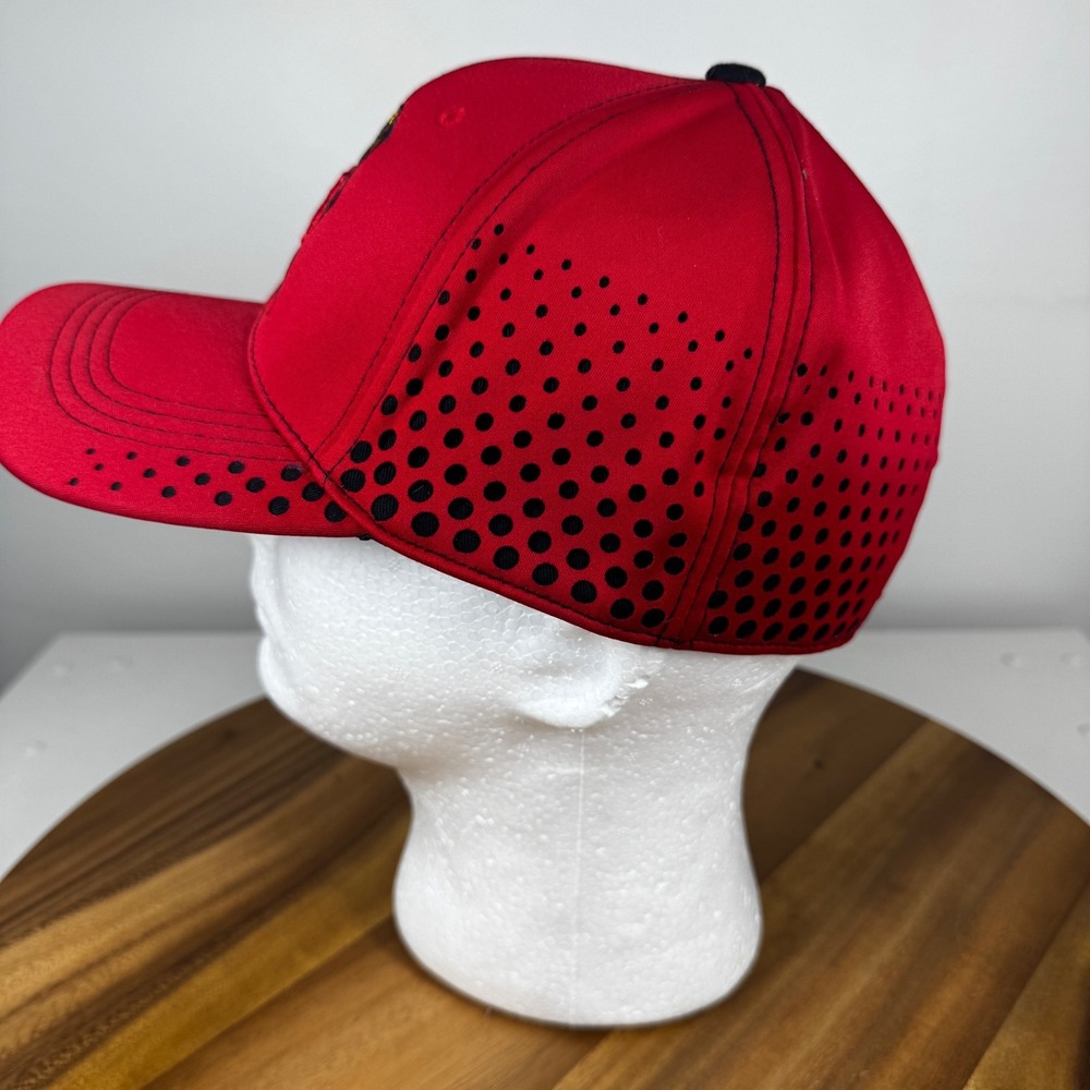 Top of the World Maryland‎ Terrapins Red Flex Fit Hat Cap Mens - Picture 3 of 9